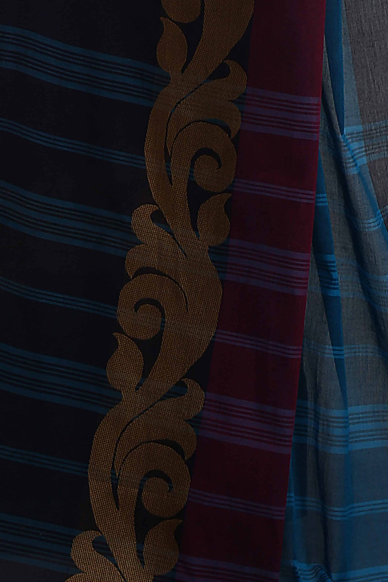 Multicolored Handloom Cotton Saree